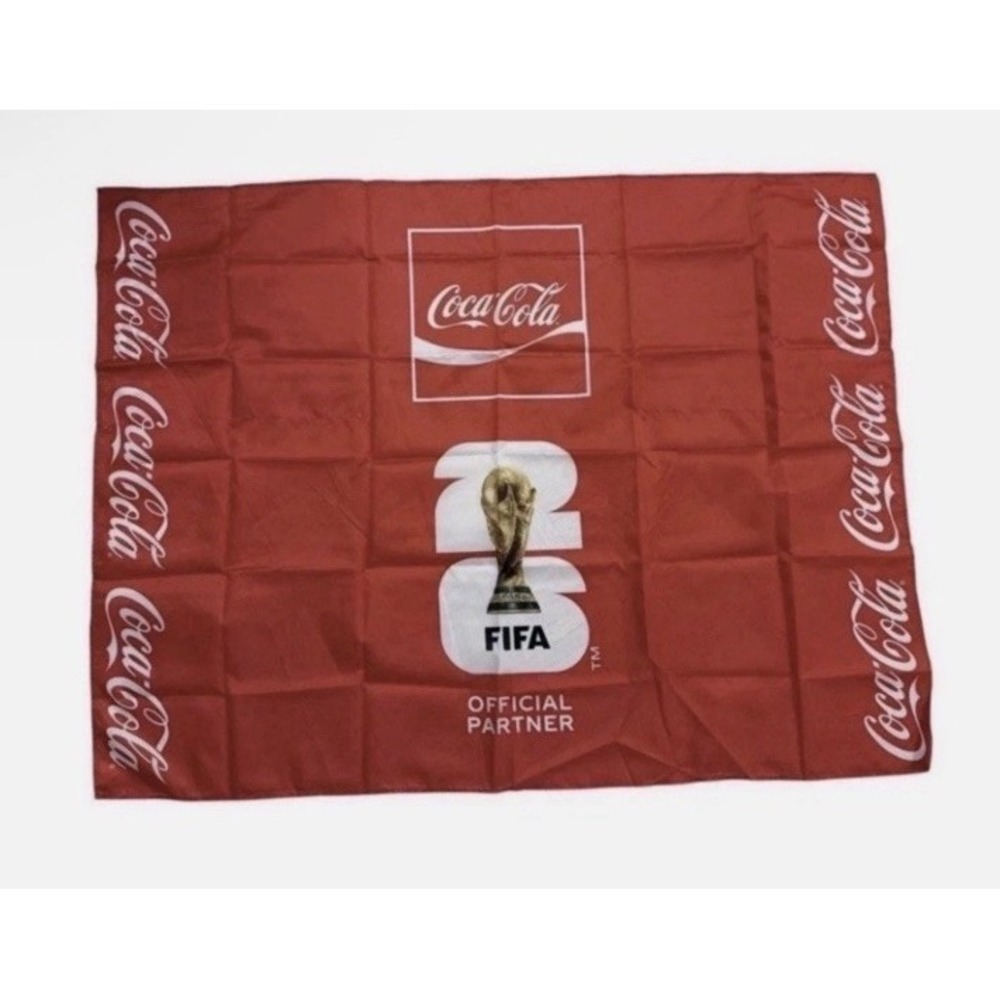 FIFA 2026 World Cup Coca-Cola Promotional Flag/Cape (Unworn/Unused)